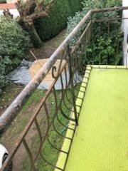 Décaper et remise en état d'un garde de corps rouillé à Ambarès en Gironde